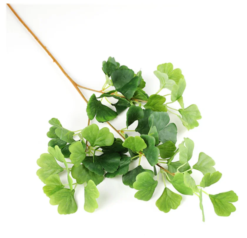 Simulated plant ginkgo leaf artificial flower simulated flower leaf home decoration flower arrangement tree
Simulated plant ginkgo leaf artificial flower simulated flower leaf home decoration flower arrangement tree