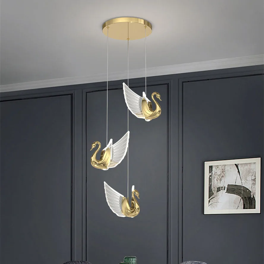 New Swan shape light and good goods in the whole network Nordic Light luxury designer restaurant lamp bedside chandelier simple
New Swan shape light and good goods in the whole network Nordic Light luxury designer restaurant lamp bedside chandelier simple