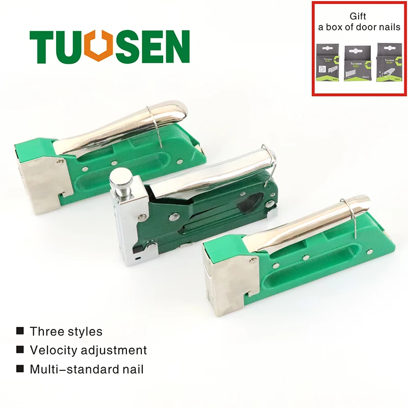 Three-purpose Nail Gun Stapler Furniture Wood Upholstery Code Nail Gun Hand Tools Nails 3-in-1 Staples Door Nailers Tacker House
Three-purpose Nail Gun Stapler Furniture Wood Upholstery Code Nail Gun Hand Tools Nails 3-in-1 Staples Door Nailers Tacker House