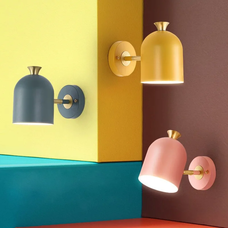 Wall Light Led Bedroom Bedside Decoration Nordic Living Room Hotel Corridor Wall Lamps
Wall Light Led Bedroom Bedside Decoration Nordic Living Room Hotel Corridor Wall Lamps