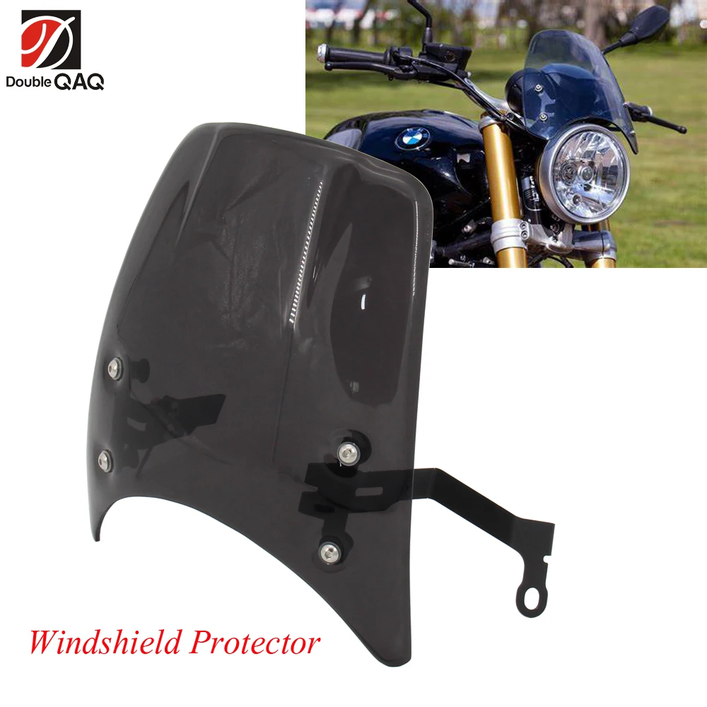 Motorcycle Windshield Windscreen For BMW R nine T 2014-2019 Universal Motorcycle Parts Wind Deflector Windshield
Motorcycle Windshield Windscreen For BMW R nine T 2014-2019 Universal Motorcycle Parts Wind Deflector Windshield
