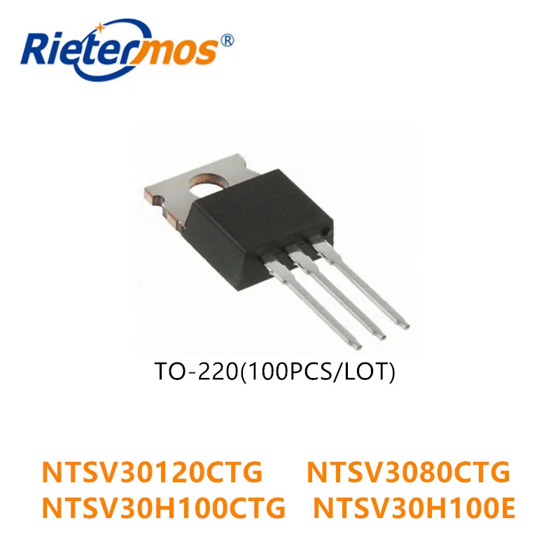 100 шт. NTSV30120CTG 30120CT NTSV3080CTG TSV3080CG NTSV30H100CTG 30H100CG NTSV30H100E 30H100E TO220 высокого качества
100 шт. NTSV30120CTG 30120CT NTSV3080CTG TSV3080CG NTSV30H100CTG 30H100CG NTSV30H100E 30H100E TO220 высокого качества