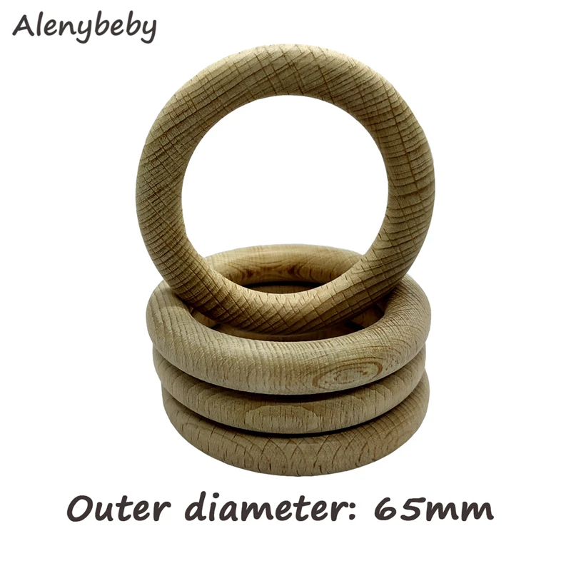 Beech Wooden Round Ring 65mm Wood Ring circle Teether DIY Baby Bracelet Crafts Gift Smooth Teething Accessory Nursing Bangles
Beech Wooden Round Ring 65mm Wood Ring circle Teether DIY Baby Bracelet Crafts Gift Smooth Teething Accessory Nursing Bangles