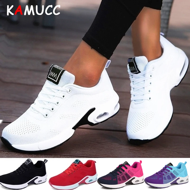 Fashion Women Sneakers Running Shoes Outdoor Sports Shoes Breathable Lightweight Comfort Running Gym Shoes Air Cushion Lace Up
Fashion Women Sneakers Running Shoes Outdoor Sports Shoes Breathable Lightweight Comfort Running Gym Shoes Air Cushion Lace Up