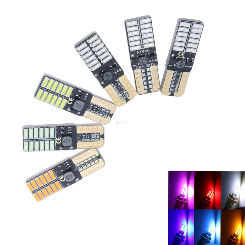 Wholesale T10 bulb 194 T10 led canbus t10 24SMD 4014 car LED signal light canbus error free led parking car styling Fog lamp
Wholesale T10 bulb 194 T10 led canbus t10 24SMD 4014 car LED signal light canbus error free led parking car styling Fog lamp