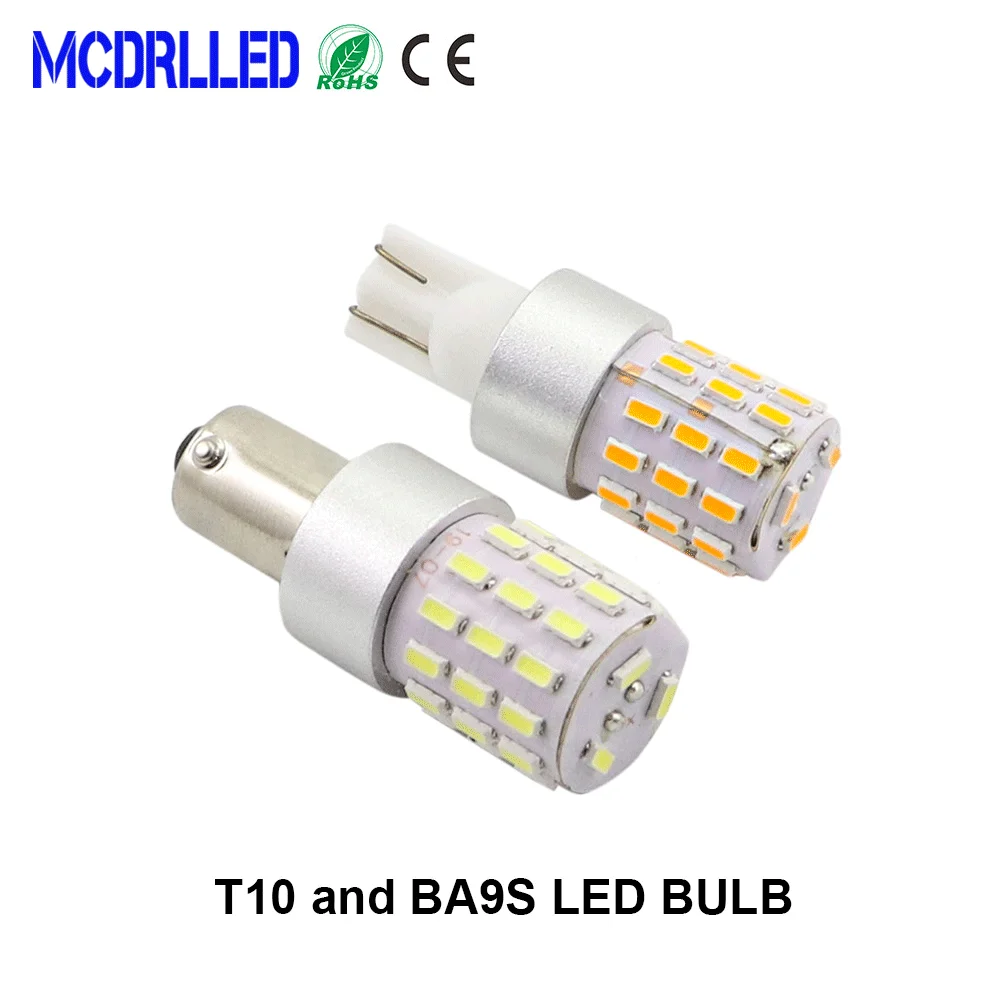 Mcdrlled Highlight Error Free 12v 24v Ba9s LED T4w H21w T10 Canbus For Car Reverse Lights Or Parking White Red Yellow
Mcdrlled Highlight Error Free 12v 24v Ba9s LED T4w H21w T10 Canbus For Car Reverse Lights Or Parking White Red Yellow