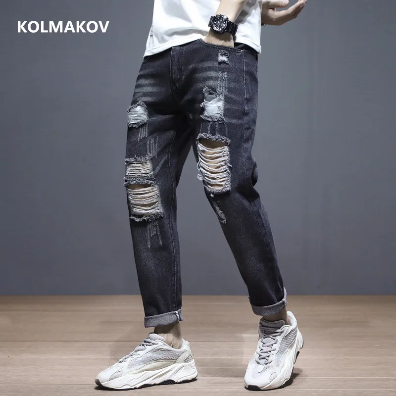 2023 new arrival high quality casual slim fit elastic jeans men ,Destroyed Hole men's skinny jeans men size 27-36 Z601
2023 new arrival high quality casual slim fit elastic jeans men ,Destroyed Hole men's skinny jeans men size 27-36 Z601