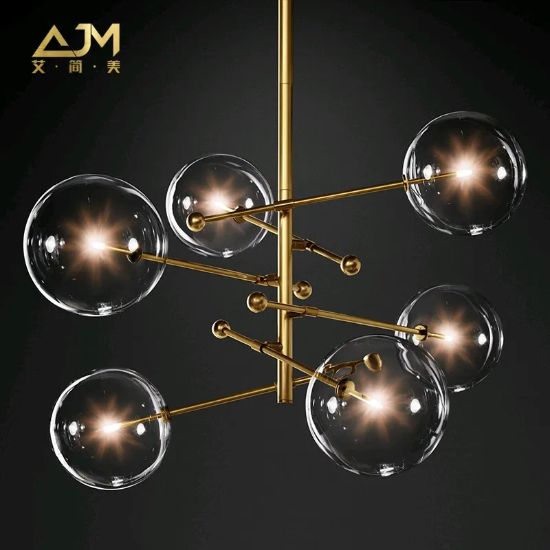 Modern minimalist Rotary Ceiling Lights Led Lamp Round Glass Ball Creative Hanging lights iron Led G4 bulb Indoor Home Bar Gold
Modern minimalist Rotary Ceiling Lights Led Lamp Round Glass Ball Creative Hanging lights iron Led G4 bulb Indoor Home Bar Gold