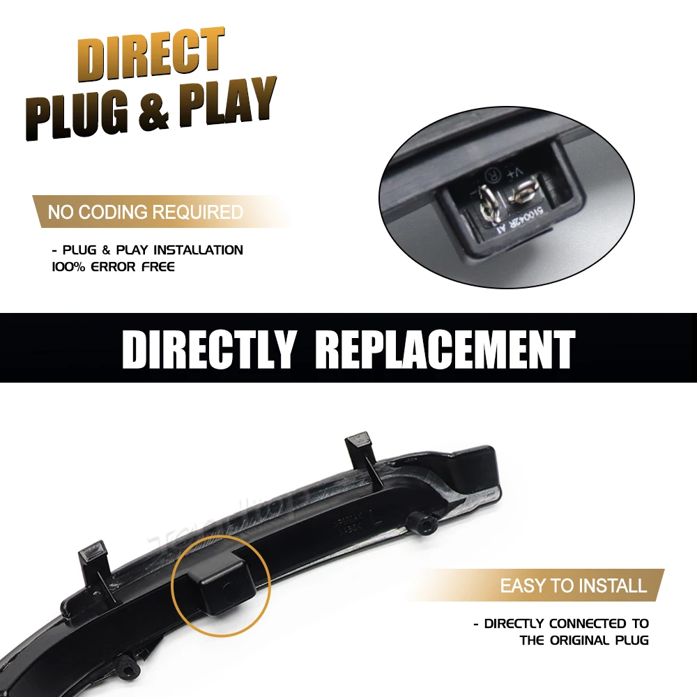 Blinker Dynamic Turn Signal Lamp Side Rearview Mirror Light LED Flashing Indicator For Skoda Octavia 1Z3 1Z5 Superb 3T4
Blinker Dynamic Turn Signal Lamp Side Rearview Mirror Light LED Flashing Indicator For Skoda Octavia 1Z3 1Z5 Superb 3T4