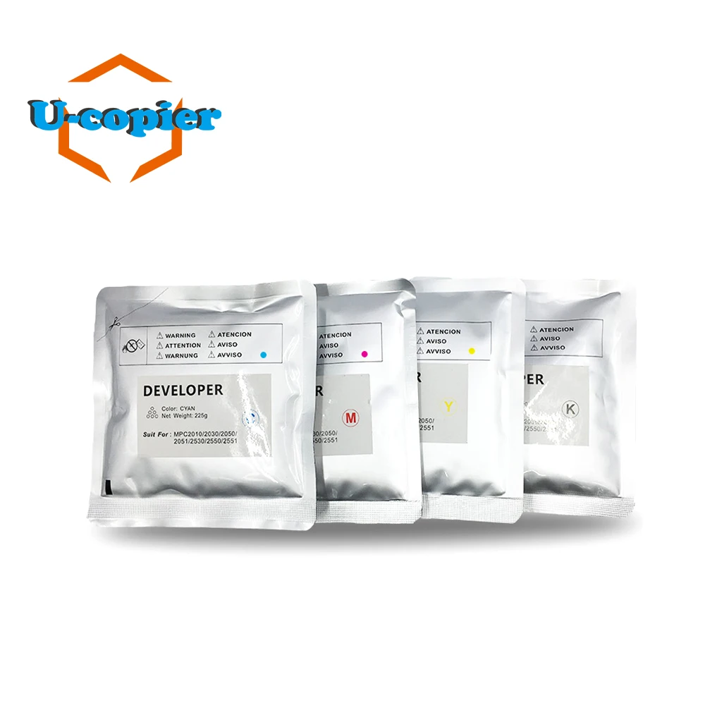 1Set(CMYK)225g Compatible MP C2030 C2050 C2030 C2050 C2010 Developer For Ricoh MPC2550 MPC2050 MPC2030 MPC2530 MPC2010
1Set(CMYK)225g Compatible MP C2030 C2050 C2030 C2050 C2010 Developer For Ricoh MPC2550 MPC2050 MPC2030 MPC2530 MPC2010