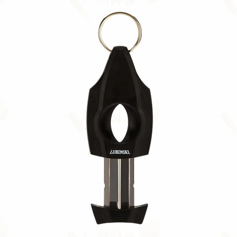 LUBINSKI High-end Metal & Plastic Portable V Shaped Sharp Cigar Cutter Guillotine Scissor Tobacco Tool Sigaar Cutter
LUBINSKI High-end Metal & Plastic Portable V Shaped Sharp Cigar Cutter Guillotine Scissor Tobacco Tool Sigaar Cutter