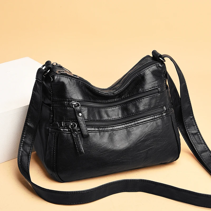 2023 New Large Capacity Luxury Handbags Women Vintage Bags for Women Designer Female Soft PU Leather Shoulder Bags Crossbody Bag
2023 New Large Capacity Luxury Handbags Women Vintage Bags for Women Designer Female Soft PU Leather Shoulder Bags Crossbody Bag