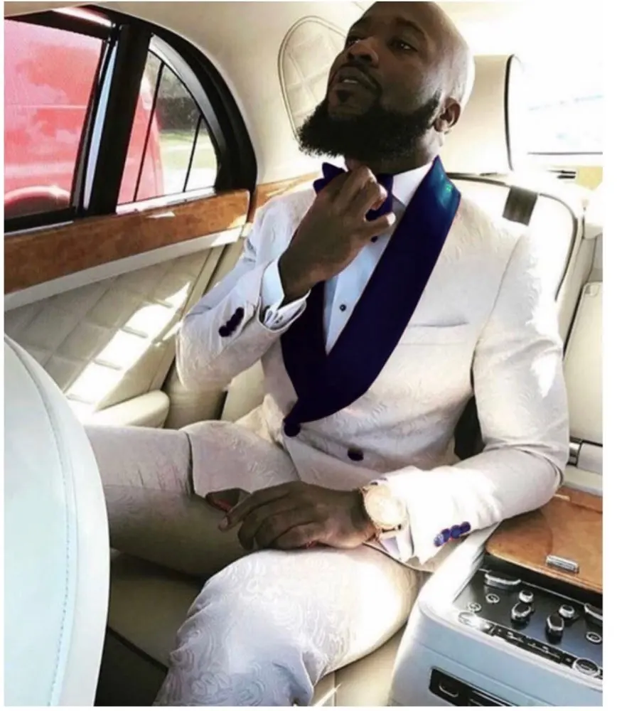 JELTONEWIN 2022 White Jacket Pant Blue Collar 2 Piece Tailor-Made Suits Wedding Groom Tuxedo Double Breasted Men Suit Set
JELTONEWIN 2022 White Jacket Pant Blue Collar 2 Piece Tailor-Made Suits Wedding Groom Tuxedo Double Breasted Men Suit Set