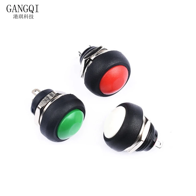 5Pcs PBS-33b 2Pin Mini Switch 12mm 12V 1A Waterproof momentary Push button Switch since the reset Non-locking
5Pcs PBS-33b 2Pin Mini Switch 12mm 12V 1A Waterproof momentary Push button Switch since the reset Non-locking