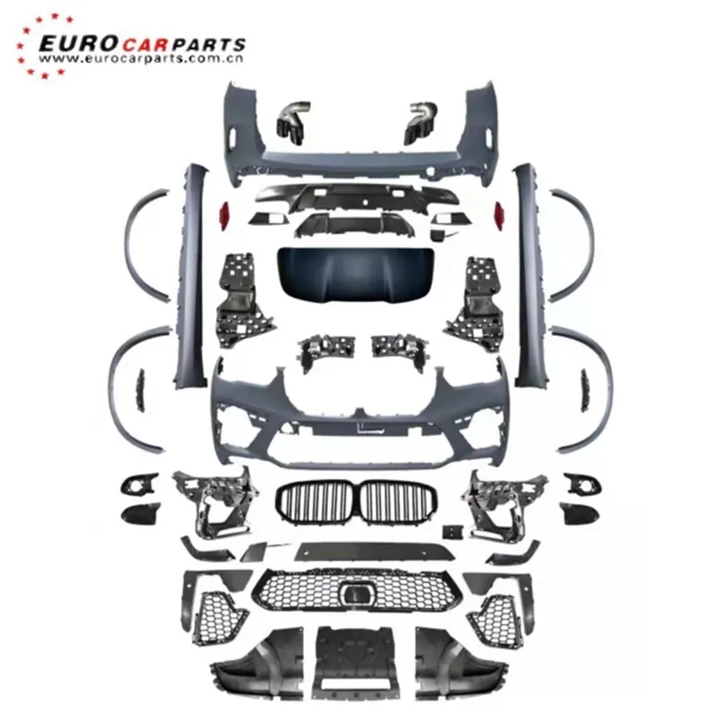 Factory price X5 G05 M style body kit fit for G05 car parts front bumper side skirt grille fender rear bumper rear wing x5 g05
Factory price X5 G05 M style body kit fit for G05 car parts front bumper side skirt grille fender rear bumper rear wing x5 g05