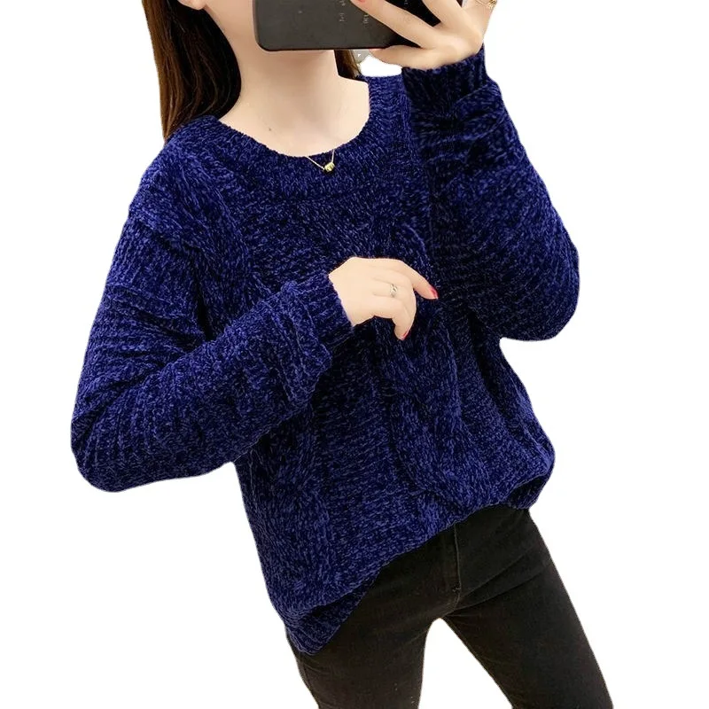 Knitted Harajuku Winter Clothes Women2021Oversized Sweaters Long Sleeve Top Gothic Fashion Round neck knitted bottoming pullover
Knitted Harajuku Winter Clothes Women2021Oversized Sweaters Long Sleeve Top Gothic Fashion Round neck knitted bottoming pullover