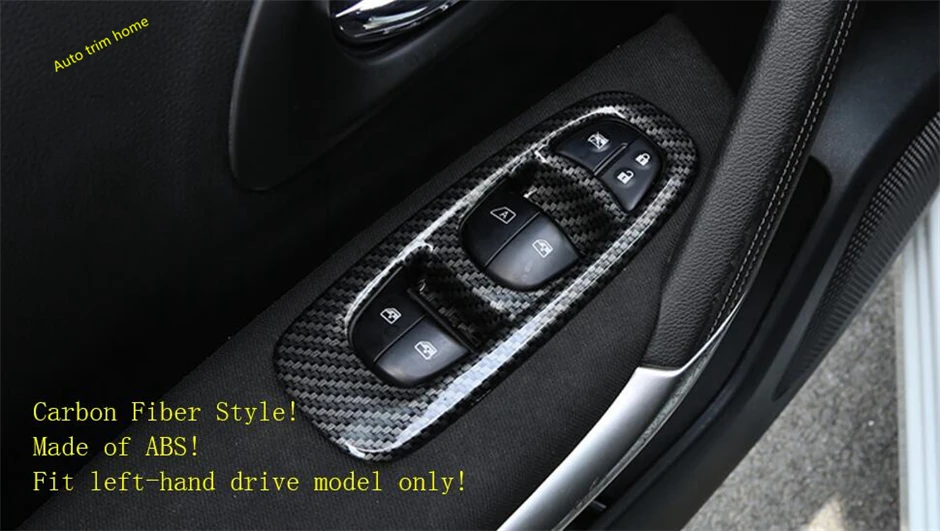 Matte / Carbon Fiber Inner Door Armrest Window Switch Control Decor Panel Cover Trim For Renault Kadjar 2016 - 2022 Accessories
Matte / Carbon Fiber Inner Door Armrest Window Switch Control Decor Panel Cover Trim For Renault Kadjar 2016 - 2022 Accessories