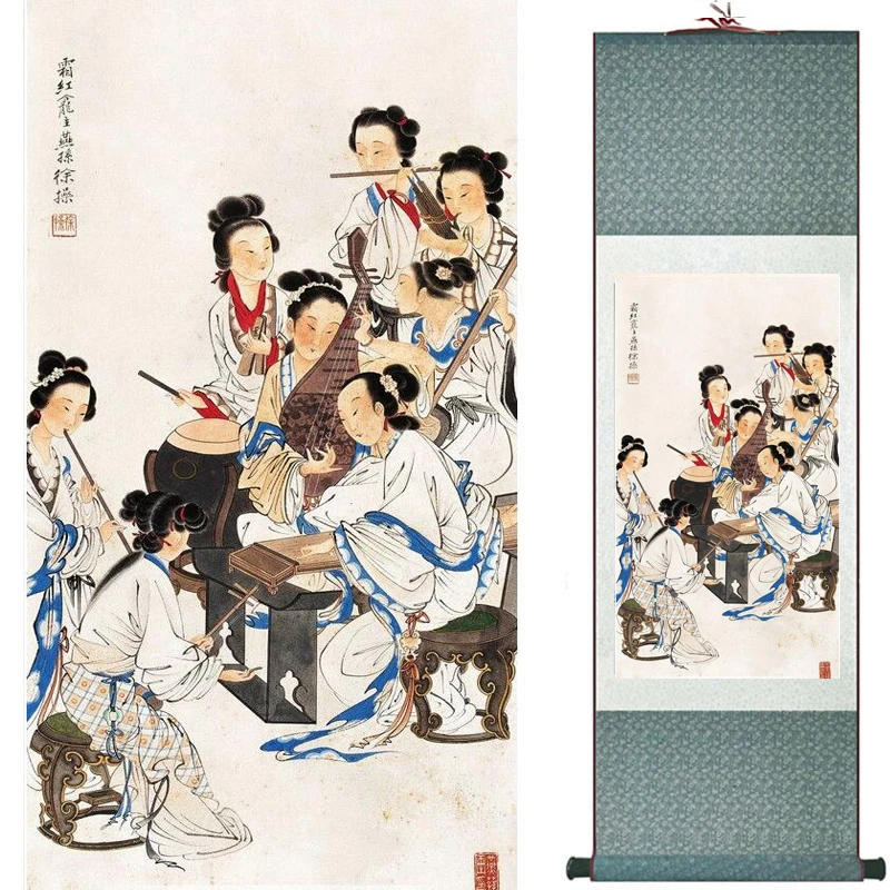 Pretty girl painting Chinese Art Painting Home Office Decoration Chinese painting art figure painting 20190816014
Pretty girl painting Chinese Art Painting Home Office Decoration Chinese painting art figure painting 20190816014