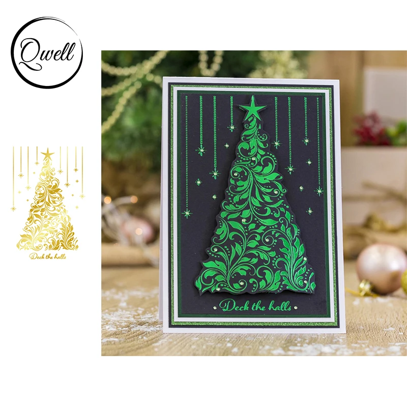 QWELL Hot Foil Plate Holly Overlay Star Tassel For DIY Scrapbooking Craft Cards Foil Project Making Template 2020 New
QWELL Hot Foil Plate Holly Overlay Star Tassel For DIY Scrapbooking Craft Cards Foil Project Making Template 2020 New