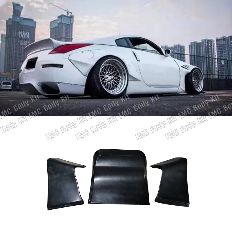 For Nissan 350Z 3pcs RB Style Fiberglass Rear Diffuser Bumper Lip Car Accessories Under Panel Tuning Splitter Trim Body Kits
For Nissan 350Z 3pcs RB Style Fiberglass Rear Diffuser Bumper Lip Car Accessories Under Panel Tuning Splitter Trim Body Kits