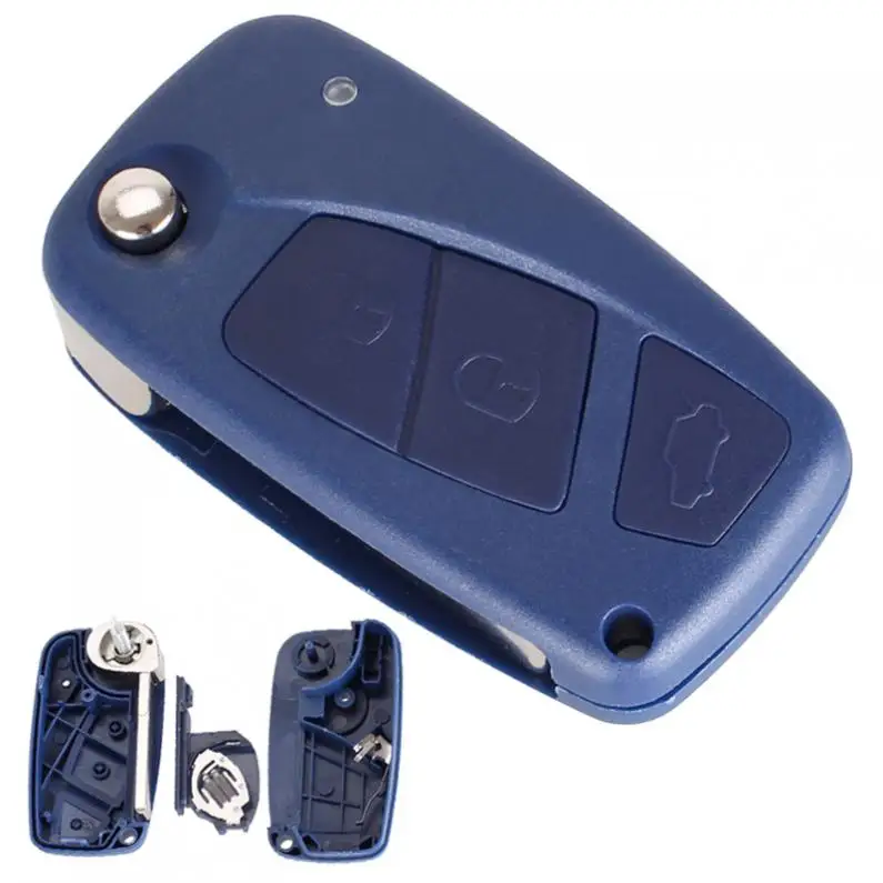 3 Buttons Auto Car Key Fob Case Shell Replacement Flip Folding Remote Cover Fit for FIAT
3 Buttons Auto Car Key Fob Case Shell Replacement Flip Folding Remote Cover Fit for FIAT