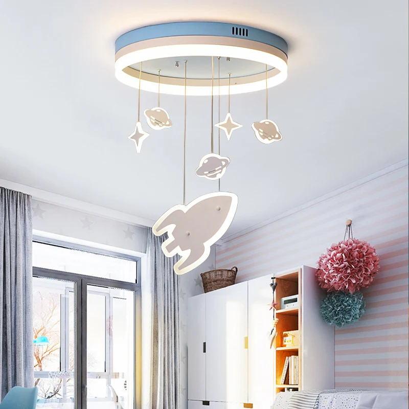 Cartoon creative planet lamp Kids boy bedroom children's room lamp modern ceiling lights LED eye protection rocket light LB12304
Cartoon creative planet lamp Kids boy bedroom children's room lamp modern ceiling lights LED eye protection rocket light LB12304