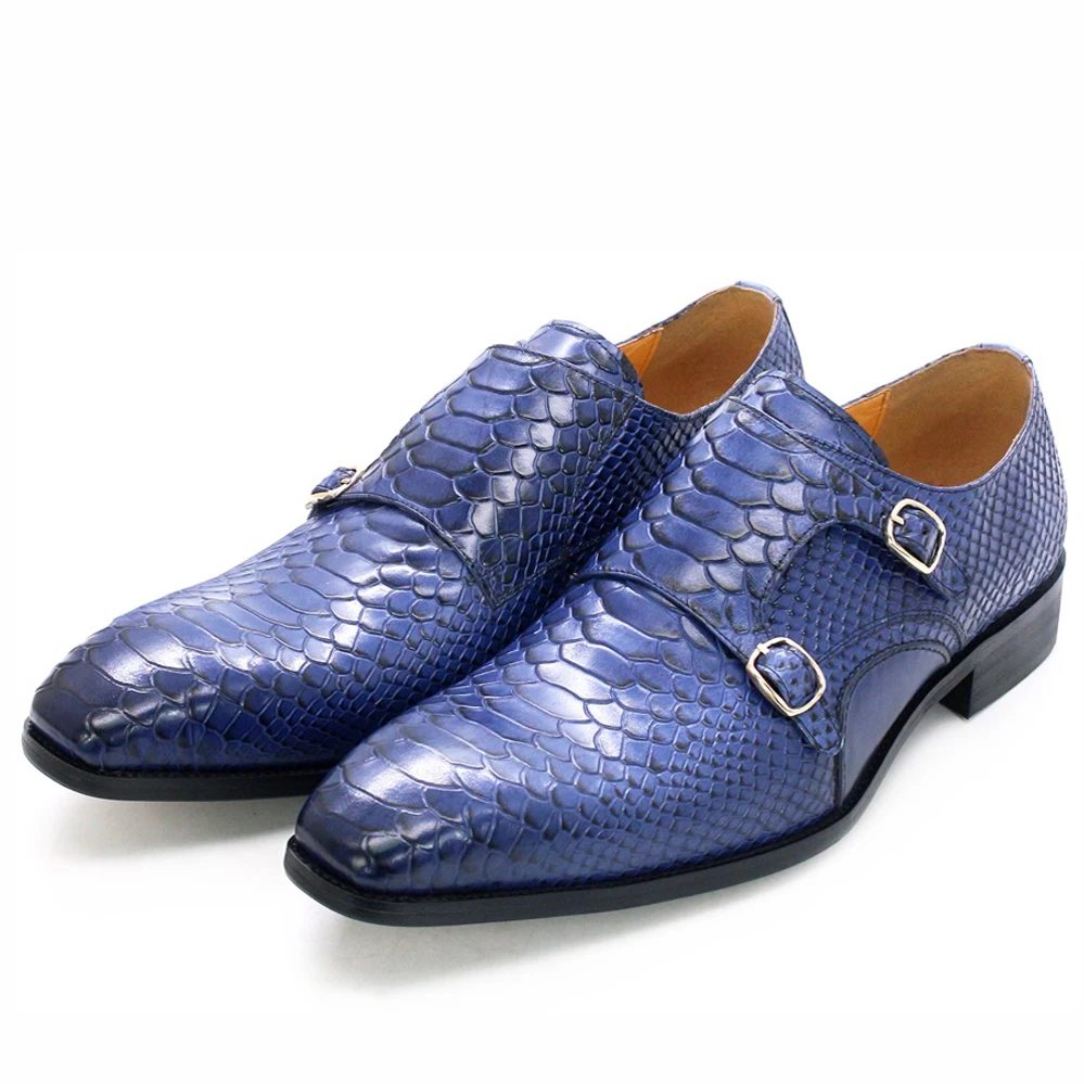 Men's Loafers Leather Shoes Double-breasted Python Pattern Men's Casual Shoes Formal Wear Office Business Leather Men's Shoes
Men's Loafers Leather Shoes Double-breasted Python Pattern Men's Casual Shoes Formal Wear Office Business Leather Men's Shoes
