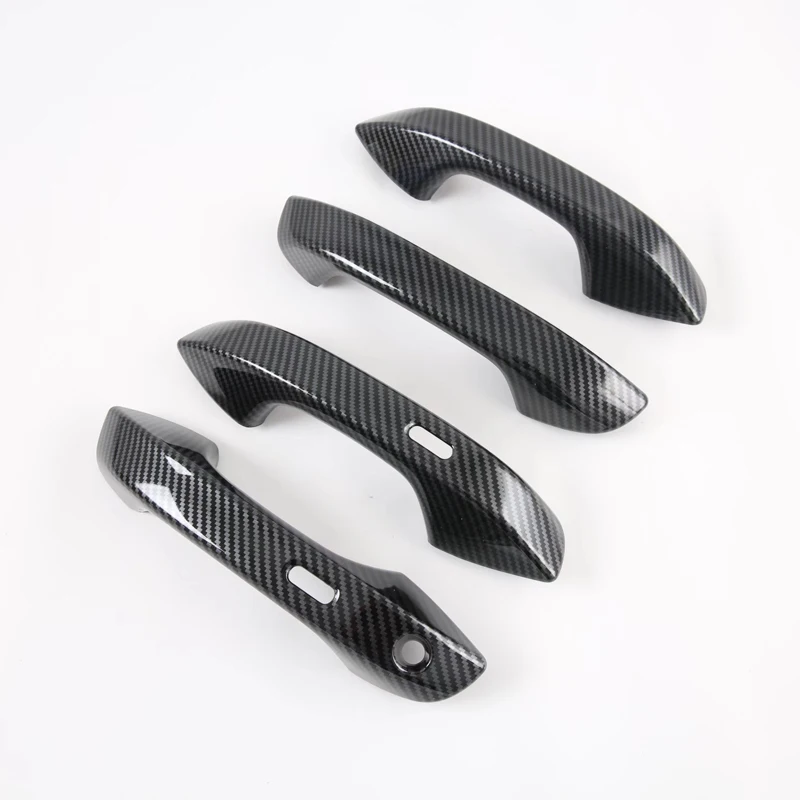 For Seat Leon FR MK4 2020 LHD Carbon Fiber Color Door Handle Cover ABS Decoration Protector Chrome Trim With 2 Smart Set
For Seat Leon FR MK4 2020 LHD Carbon Fiber Color Door Handle Cover ABS Decoration Protector Chrome Trim With 2 Smart Set
