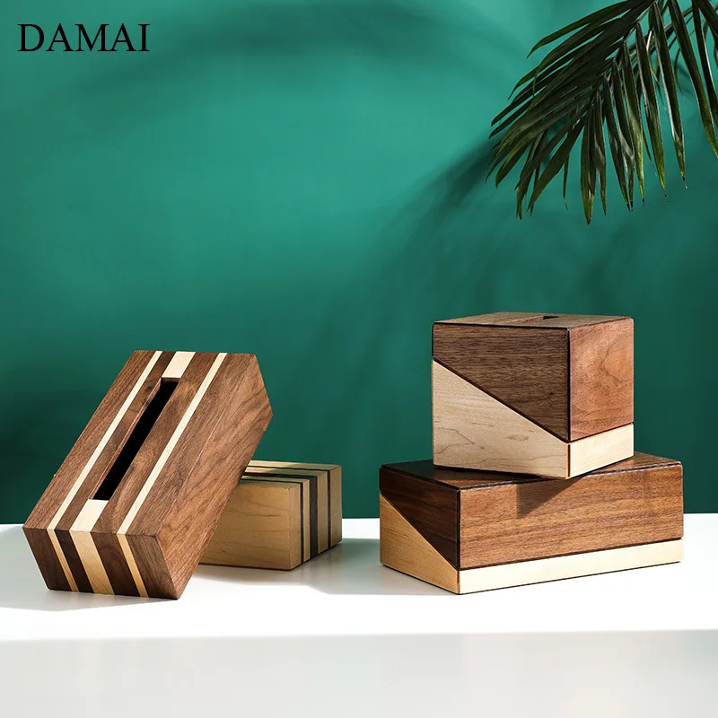 Black Walnut Napkins Holder American Simple Solid Wood Pumping Paper Storage Box Bedroom Tissue Boxes Living Room Decoration
Black Walnut Napkins Holder American Simple Solid Wood Pumping Paper Storage Box Bedroom Tissue Boxes Living Room Decoration