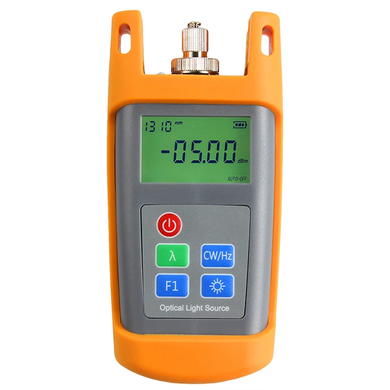 Handheld Mini Optical Fiber Light Source 1310/1550nm Singlemode OLS
Handheld Mini Optical Fiber Light Source 1310/1550nm Singlemode OLS