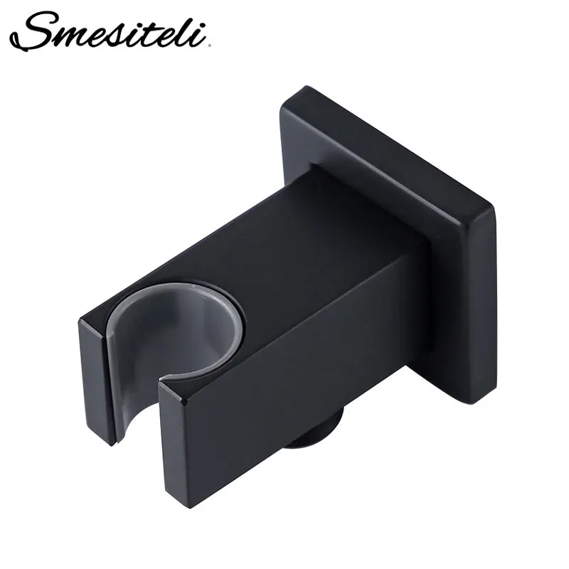 Smesiteli Matte Black Bathroom Squre Shower Head Slider Holder Adjustable Bracket Wall Mounted Bathroom Accessory
Smesiteli Matte Black Bathroom Squre Shower Head Slider Holder Adjustable Bracket Wall Mounted Bathroom Accessory