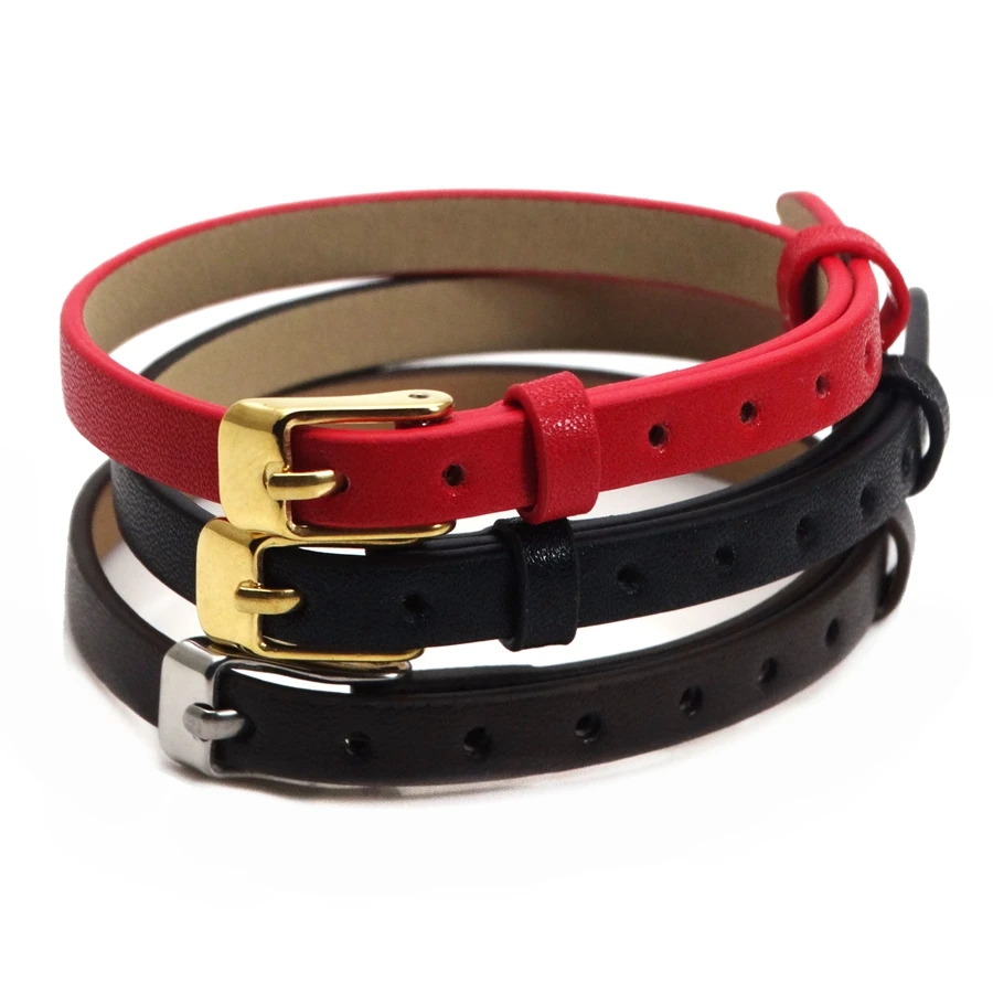 C.YIP KAN 6mm wide Belt bracelet Microfiber leather watchband bracelet Stainless steel fastener DIY accessories Bracelet jewelry
C.YIP KAN 6mm wide Belt bracelet Microfiber leather watchband bracelet Stainless steel fastener DIY accessories Bracelet jewelry