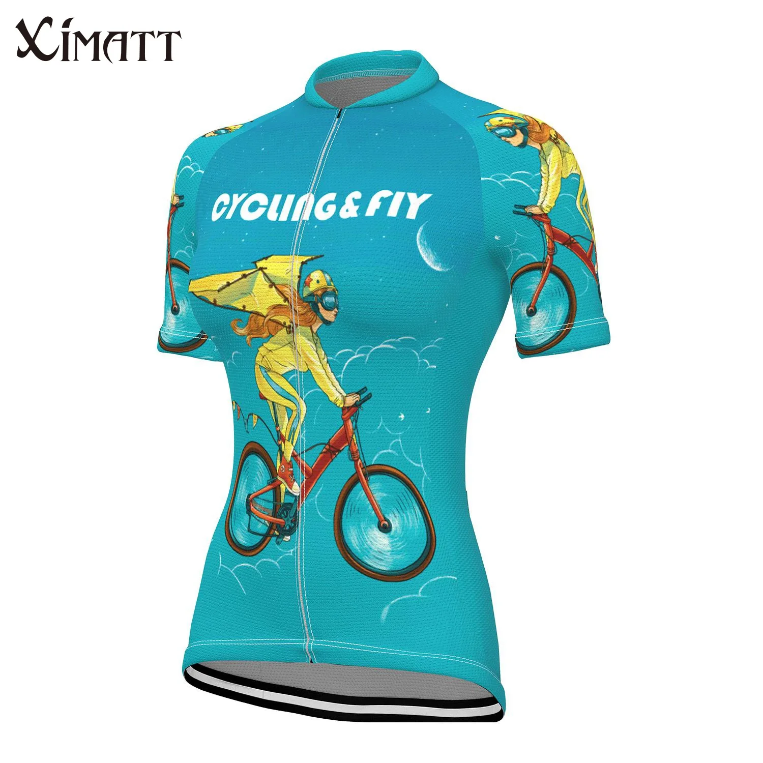 New Summer Travel The Polyester Women Cycling Jersey Top Mountain Bike MTB Road Bicycle Quick Dry Stretchy Shirts
New Summer Travel The Polyester Women Cycling Jersey Top Mountain Bike MTB Road Bicycle Quick Dry Stretchy Shirts
