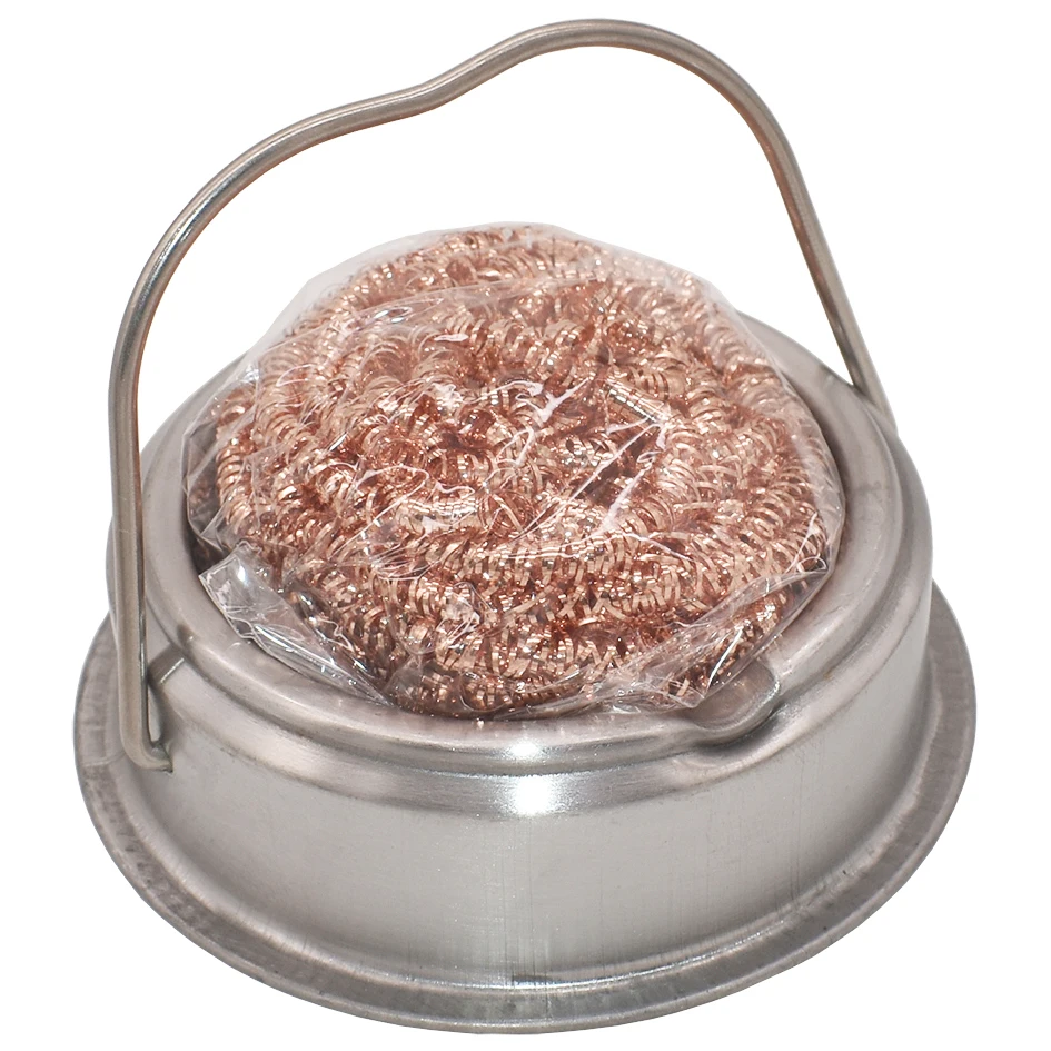 Welding Soldering Solder Iron Tip Cleaner Cleaning Steel Wire Sponge Balls For Welding Tool Wire Sponge Tin Remove Whosesale
Welding Soldering Solder Iron Tip Cleaner Cleaning Steel Wire Sponge Balls For Welding Tool Wire Sponge Tin Remove Whosesale