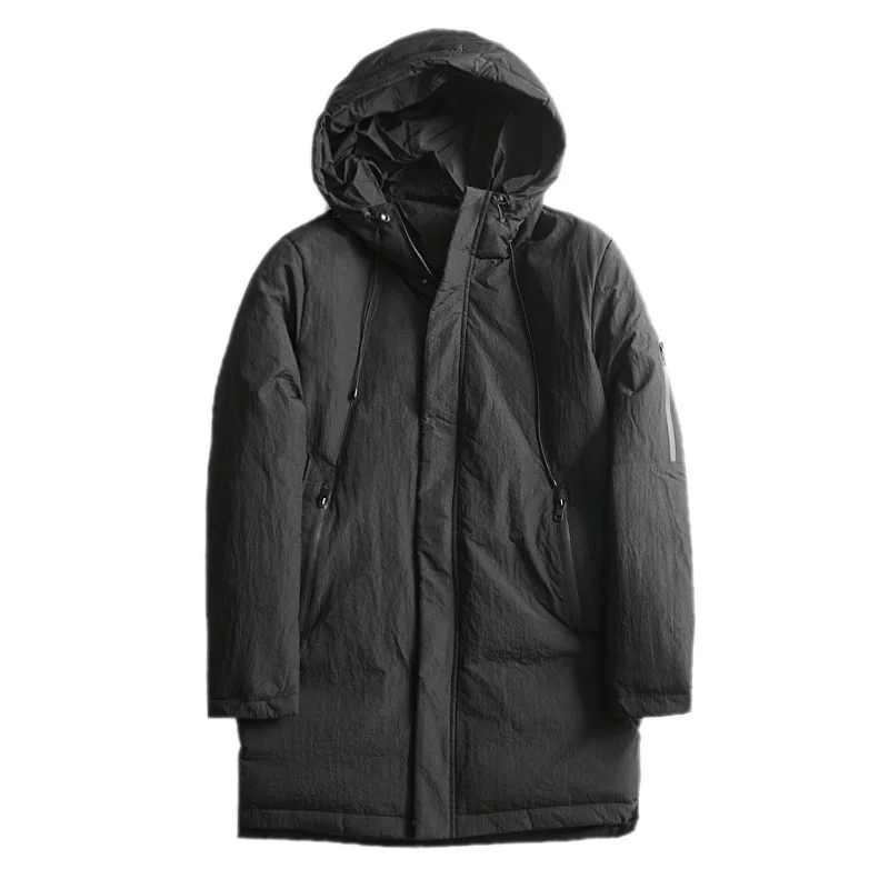 Mens Winter Hoodie Parkas Thick Warm Mid Long Jacket Casual Streetwear Vintage Black Straight Overcoat Male Cap Outwear Parkas
Mens Winter Hoodie Parkas Thick Warm Mid Long Jacket Casual Streetwear Vintage Black Straight Overcoat Male Cap Outwear Parkas