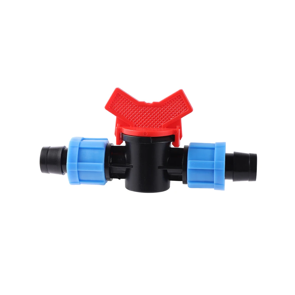 16mm Drip Tape Water Valve Connector DN17 Pipe Locked Water Control Switch Double Locks Garden Irrigation Water Hose Connector
16mm Drip Tape Water Valve Connector DN17 Pipe Locked Water Control Switch Double Locks Garden Irrigation Water Hose Connector
