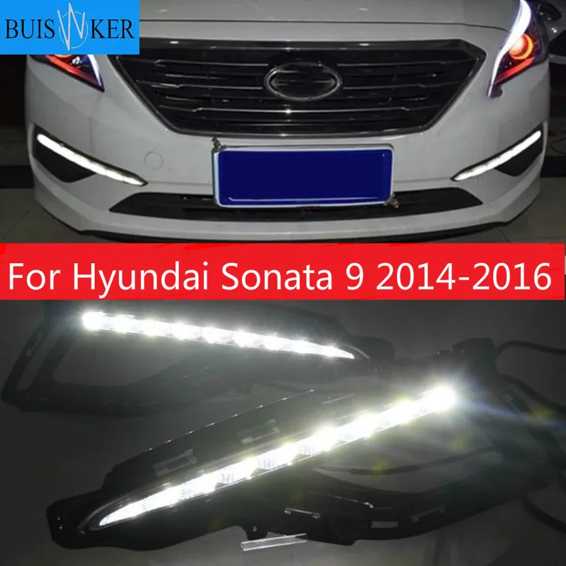 1 set Car LED Driving DRL Daytime Running Lights Daylight 12V ABS Fog Lamp Cover For Hyundai Sonata 9 2014 2015 2016
1 set Car LED Driving DRL Daytime Running Lights Daylight 12V ABS Fog Lamp Cover For Hyundai Sonata 9 2014 2015 2016