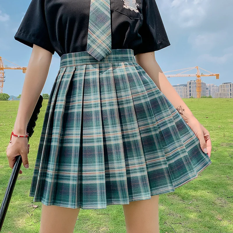 Summer Women Korean Japanese High Waist Cute Kawaii Sweet Plaid Mini Skirts for Girls Students Casual Harajuku Y2K A line Skirt
Summer Women Korean Japanese High Waist Cute Kawaii Sweet Plaid Mini Skirts for Girls Students Casual Harajuku Y2K A line Skirt