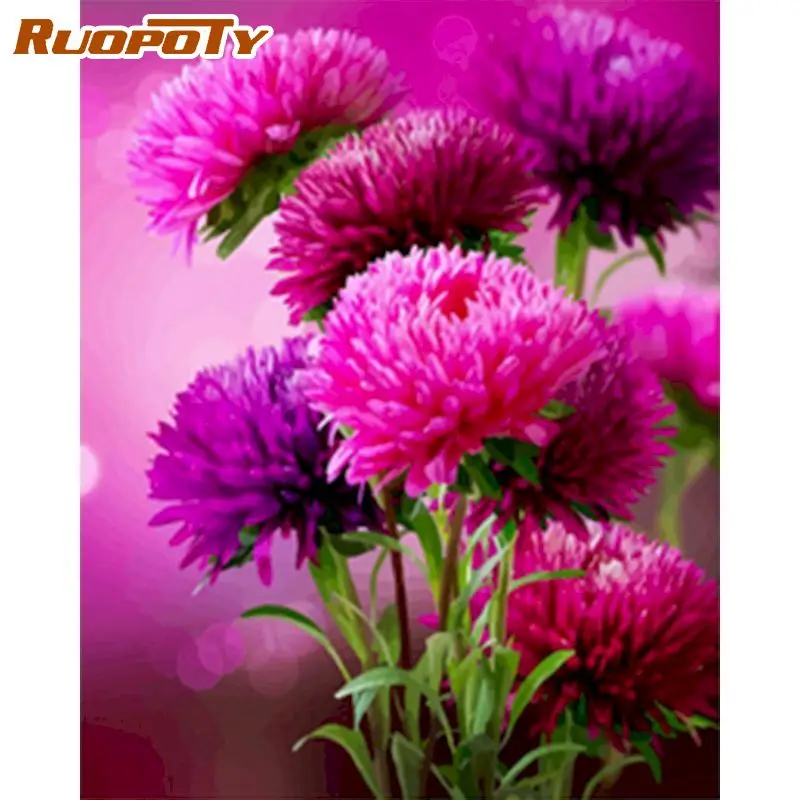 RUOPOTY Flowers Frame Diy Painting By Numbers Modern Wall Art Picture Canvas By Numbers Handpainted For Home Decors Gift
RUOPOTY Flowers Frame Diy Painting By Numbers Modern Wall Art Picture Canvas By Numbers Handpainted For Home Decors Gift