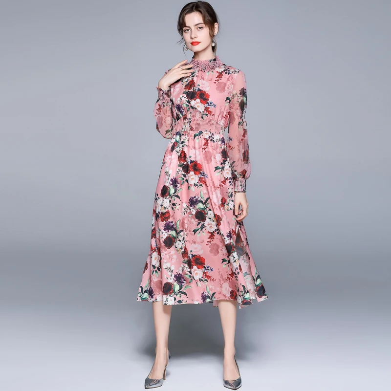 ZUOMAN Women Spring Luxury Beading Dress Festa Female High Quality Long Elegant Party Robe Femme Floral Designer Pink Vestidos
ZUOMAN Women Spring Luxury Beading Dress Festa Female High Quality Long Elegant Party Robe Femme Floral Designer Pink Vestidos