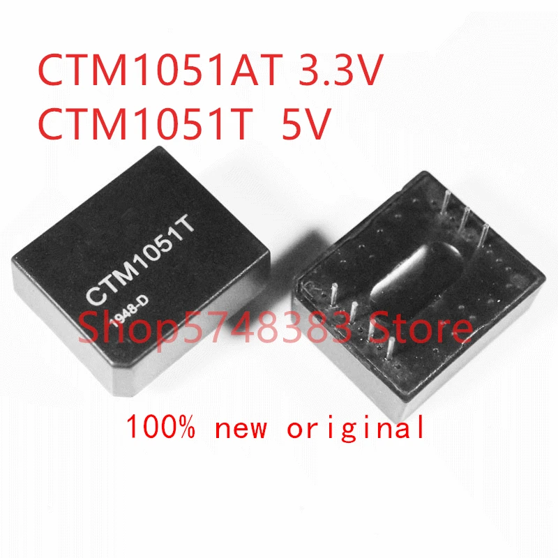 1PCS/LOT 100% new original CTM1051AT CTM1051T High speed can isolated transceiver 2500vdc isolated power supply
1PCS/LOT 100% new original CTM1051AT CTM1051T High speed can isolated transceiver 2500vdc isolated power supply