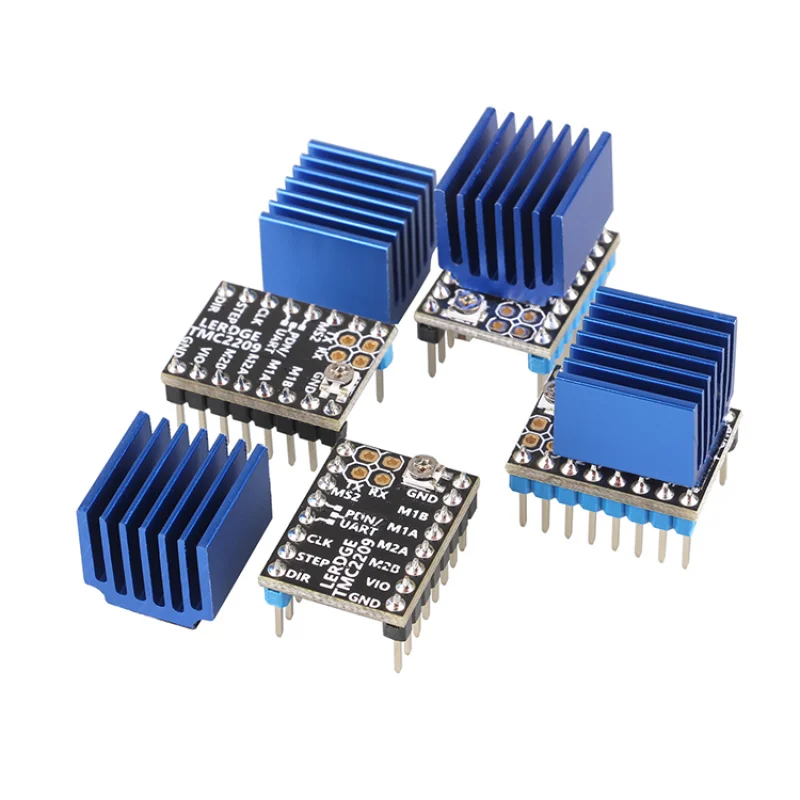 1Pcs 3D printer accessory tmc2209 drives high current and high subdivision to replace 2208a4988 lv8729 module
1Pcs 3D printer accessory tmc2209 drives high current and high subdivision to replace 2208a4988 lv8729 module