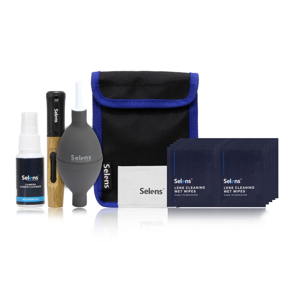 Pro 5 in 1 Camera Lens Dust Cleaning Kit Pen Cloth Wipes Spray Air Blower For Lens Glasses TV Screen Eyeglasses Monitors Tablets
Pro 5 in 1 Camera Lens Dust Cleaning Kit Pen Cloth Wipes Spray Air Blower For Lens Glasses TV Screen Eyeglasses Monitors Tablets