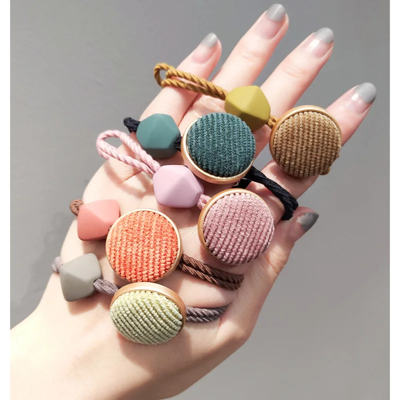 Girls Fashion Scrunchy Cute Round Decoration Children Elastic Hair Bands Baby Girl Hair Rubber Velvet Hair Beads Rope Wholesale
Girls Fashion Scrunchy Cute Round Decoration Children Elastic Hair Bands Baby Girl Hair Rubber Velvet Hair Beads Rope Wholesale