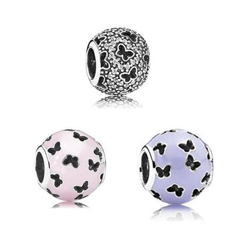 Butterfly Silhouette Charms For Jewelry Making Fit Original Charms 925 Silver Bracelets & Bangle Woman DIY Sterling Silver Beads
Butterfly Silhouette Charms For Jewelry Making Fit Original Charms 925 Silver Bracelets & Bangle Woman DIY Sterling Silver Beads