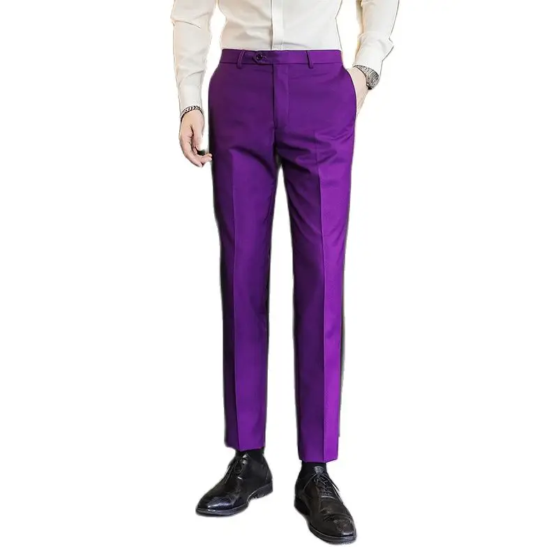 6XL Big Size Formal Office Pants Men 2022 New Elegant Man Office Work Trousers Casual Elastic Pantalones Hombre 17 Colors
6XL Big Size Formal Office Pants Men 2022 New Elegant Man Office Work Trousers Casual Elastic Pantalones Hombre 17 Colors