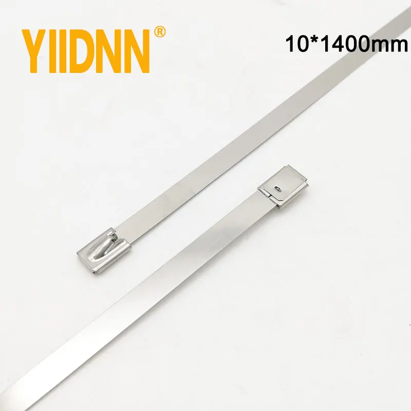 100PCS 10mm width Self-Locking Stainless Steel wires metal cable ties self-Lock tie wrap zip ties 10x1400
100PCS 10mm width Self-Locking Stainless Steel wires metal cable ties self-Lock tie wrap zip ties 10x1400
