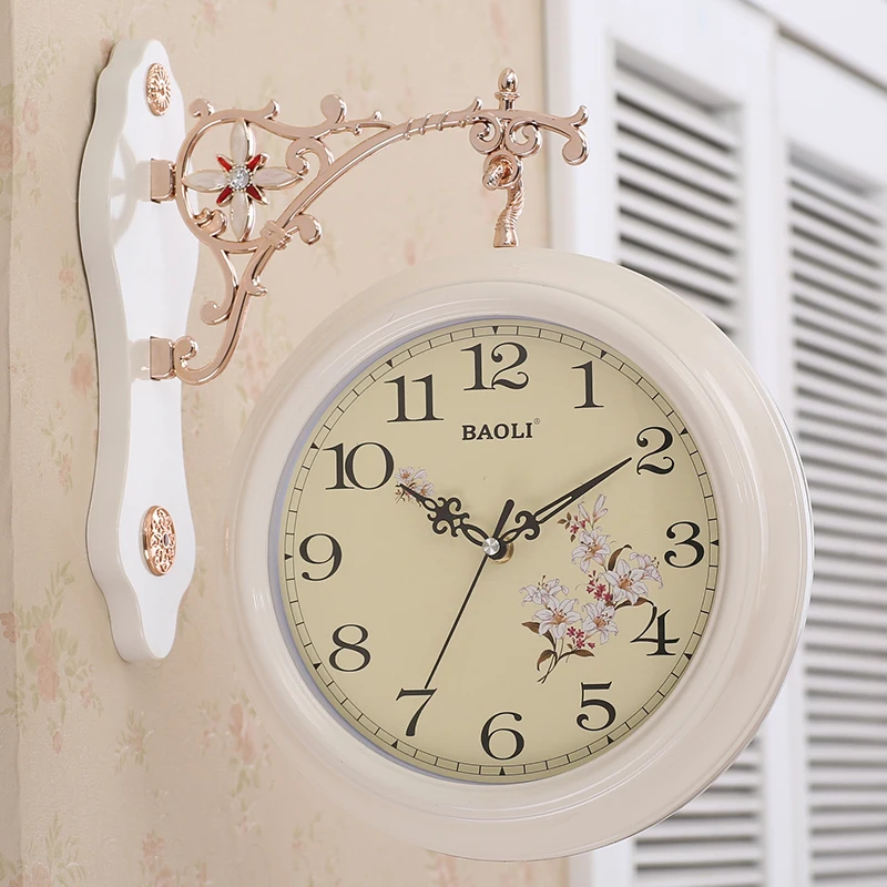 Double Face Large Wall Clock Room Decor Vintage Wall Watch Digital Clocks Mechanism Modern Design Home Decoration Accessories
Double Face Large Wall Clock Room Decor Vintage Wall Watch Digital Clocks Mechanism Modern Design Home Decoration Accessories