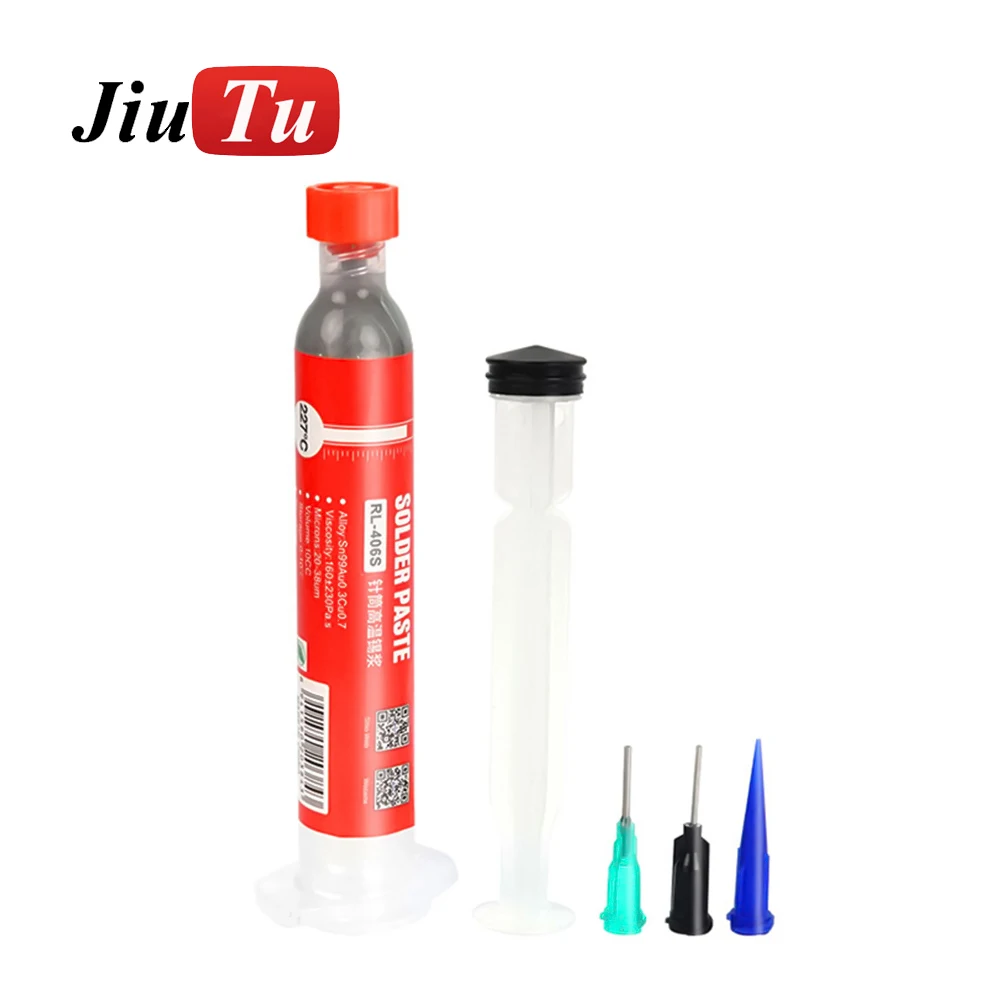 10CC Solder Paste High Quality Flux No-clean Original Soldering Paste RL-403S RL-406S Solder Tin Sn63/Pb67 For Phone Repair
10CC Solder Paste High Quality Flux No-clean Original Soldering Paste RL-403S RL-406S Solder Tin Sn63/Pb67 For Phone Repair