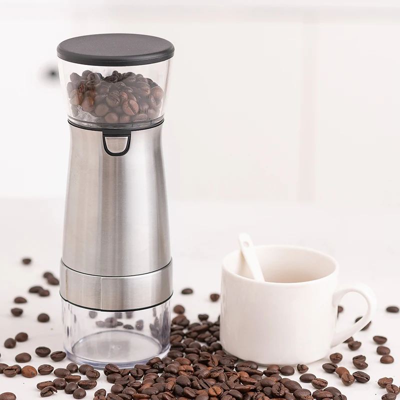 Corrosion-Resistant 1*Electric Coffee Grinder Coffee Bean Pepper Grinding USB Electric Coffee Grinder Bean Grinding Machine
Corrosion-Resistant 1*Electric Coffee Grinder Coffee Bean Pepper Grinding USB Electric Coffee Grinder Bean Grinding Machine